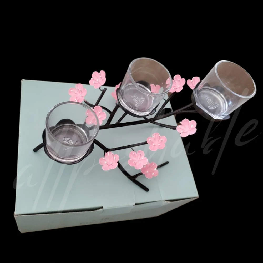 PartyLite Cherry Blossom Centerpiece